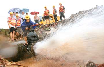 供水管网冲洗图